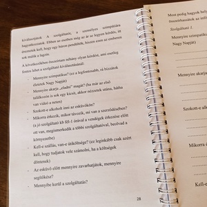 Esküvői kisokos, esküvőszervező füzet, segédlet - esküvő - meghívó & kártya - meghívó - Meska.hu