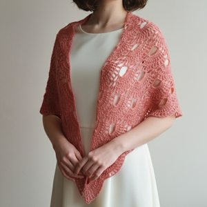 Kézműves horgolt csipke kendő - Fabolous Shawl - ruha & divat - sál, sapka, kendő - vállkendő - Meska.hu