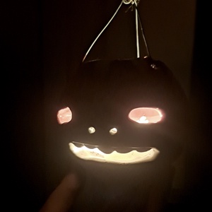 Halloweeni Lámpás, Retek, Répa, kerámia - közepes méretű - otthon & életmód - ház & kert - kerti lámpa - Meska.hu