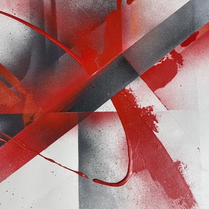 Mist 50X50 - művészet - festmény - akril - Meska.hu