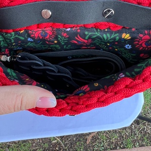 Horgolt crossbody táska - táska & tok - kézitáska & válltáska - kézitáska - Meska.hu