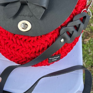 Horgolt crossbody táska - táska & tok - kézitáska & válltáska - kézitáska - Meska.hu