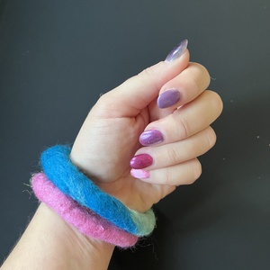 Dupla nemez karkötő - ékszer - karkötő - karperec - Meska.hu