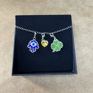 Miyuki charm karkötő - Meska.hu