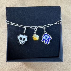 Miyuki charm karkötő - Meska.hu