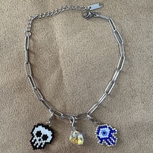 Miyuki charm karkötő - ékszer - karkötő - karkötő medállal - Meska.hu