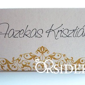 Ültetőkártya, nyomtatott - esküvő - dekoráció - helyszíni dekor - Meska.hu