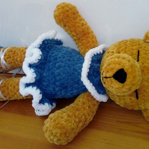 Álmodozó balerina - horgolt plüss maci- amigurumi -  - Meska.hu