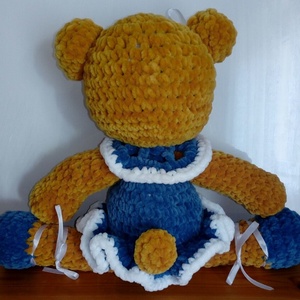 Álmodozó balerina - horgolt plüss maci- amigurumi -  - Meska.hu