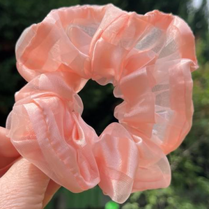 Nyári emlékek - scrunchie - ruha & divat - hajdísz & hajcsat - hajgumi - Meska.hu