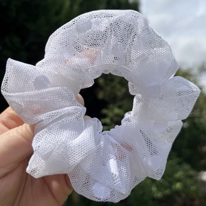 Nyári emlékek - scrunchie - ruha & divat - hajdísz & hajcsat - hajgumi - Meska.hu