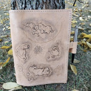 Azeroth térképes noteszborító, Otthon & Életmód, Papír, írószer, Könyv- és füzetborító, , MESKA