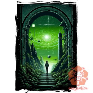 Csillagkapu fanart v4 - ruha & divat - férfi ruha - férfi pulóver - Meska.hu