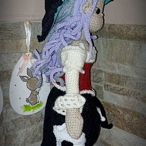 Amigurumi boszorkány  - játék & sport - plüssállat & játékfigura - más figura - Meska.hu