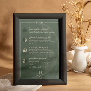 Női hold ciklus megélését segítő nyomtatható print - Meska.hu