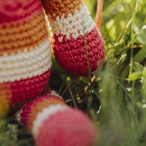 Csíkos maci - játék & sport - plüssállat & játékfigura - maci - Meska.hu