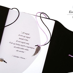 ' Idézet ' Szabadon választva - otthon & életmód - papír, írószer - jegyzetfüzet & napló - Meska.hu