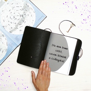 ' Idézet ' Szabadon választva - otthon & életmód - papír, írószer - jegyzetfüzet & napló - Meska.hu