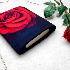 Szépség és a Szörnyeteg - Könyv Védő Tok, Könyvölelő, Könyvvászon - VÁLASZTHATÓ MÉRET! - táska & tok - ebook & tablet tok - Meska.hu