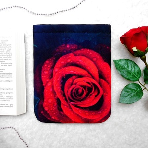 Szépség és a Szörnyeteg - Könyv Védő Tok, Könyvölelő, Könyvvászon - VÁLASZTHATÓ MÉRET! - táska & tok - ebook & tablet tok - Meska.hu