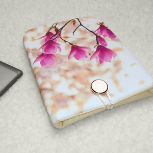 TULIPÁNFA 6-12 - Textil Kindle / E-book tok / Tablet tok - VÁLASZTHATÓ MÉRET! - táska & tok - ebook & tablet tok - Meska.hu