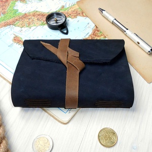 ' Mjölnir - THOR Kalapácsa ' Antik Bőr Napló A6 - Szimbólummal - Tépett első lappal -  - Meska.hu