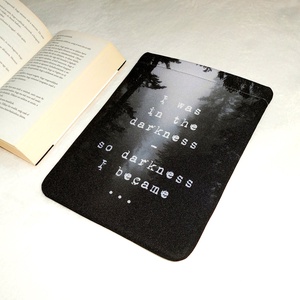 DARKNESS - Könyv Védő Tok, Könyvölelő, Könyvvászon - NORMÁL MÉRET! - táska & tok - ebook & tablet tok - Meska.hu