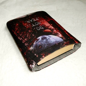 DO NOT FEAR - Könyv Védő Tok, Könyvölelő, Könyvvászon - NAGYOBB MÉRET! - táska & tok - ebook & tablet tok - Meska.hu