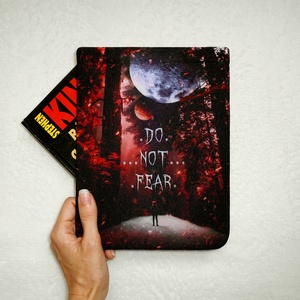 DO NOT FEAR - Könyv Védő Tok, Könyvölelő, Könyvvászon - NAGYOBB MÉRET!, Táska & Tok, Ebook & Tablet tok, Varrás, MESKA