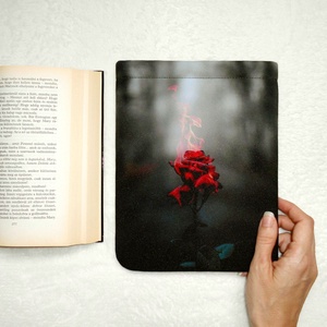 DARK VALENTINE - Könyv Védő Tok, Könyvölelő, Könyvvászon - VÁLASZTHATÓ MÉRET! - Meska.hu