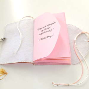 ' Pillangó ' Műbőr Napló / Journal A6 - otthon & életmód - papír, írószer - jegyzetfüzet & napló - Meska.hu