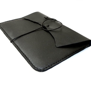 Dickens -  fekete színű valódi bőr Kindle, könyvolvasó tok - 6 méretben - táska & tok - ebook & tablet tok - Meska.hu
