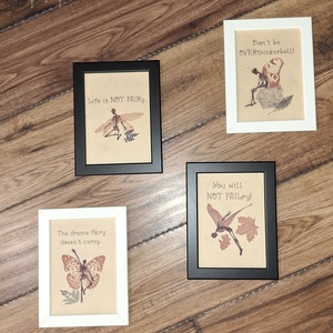 Tündérfosszília printek (keret nélkül), Művészet, Grafika & Illusztráció, Egyéb rajzok, Fotó, grafika, rajz, illusztráció, Papírművészet, MESKA