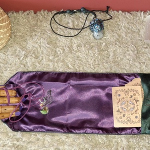 Bársony tarotkártya tartó, Táska & Tok, Pénztárca & Más tok, Kártyatartó & Irattartó, Varrás, MESKA