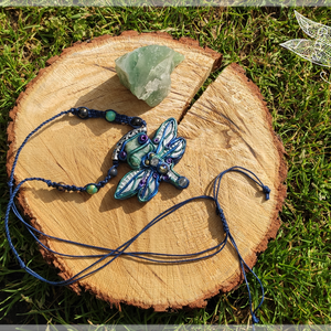 Quantumszitakötő nyaklánc - ékszer - nyaklánc - medálos nyaklánc - Meska.hu