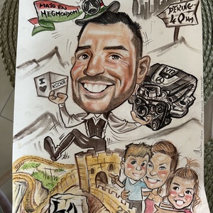Karikatúra fotóról 1 nap alatt! - művészet - grafika & illusztráció - egyéb rajzok - Meska.hu