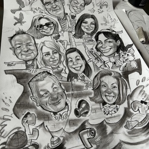 Karikatúra fotóról 1 nap alatt! - művészet - grafika & illusztráció - egyéb rajzok - Meska.hu