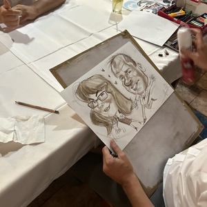 Karikatúra rajzolás esküvőn országosan! - esküvő - emlék & ajándék - köszönőajándék - Meska.hu