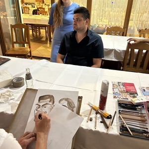 Karikatúra rajzolás esküvőn országosan! - esküvő - emlék & ajándék - köszönőajándék - Meska.hu