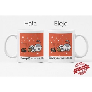 Horoszkópos kutyás bögre - Skorpió - otthon & lakás - konyhafelszerelés - bögre & csésze - Meska.hu Horoszkópos kutyás bögre - Skorpió - otthon & lakás - konyhafelszerelés - bögre & csésze - Meska.hu