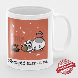 Horoszkópos kutyás bögre - Skorpió - otthon & lakás - konyhafelszerelés - bögre & csésze - Meska.hu Horoszkópos kutyás bögre - Skorpió - otthon & lakás - konyhafelszerelés - bögre & csésze - Meska.hu