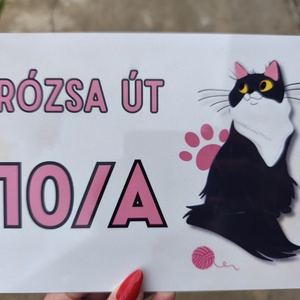 Egyedi házszámtábla - otthon & életmód - ház & kert - házszám - Meska.hu