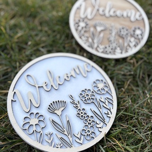 Ajtódísz , Otthon & Életmód, Dekoráció, Ajtó- és ablak dekoráció, Ajtódísz & Kopogtató, Famegmunkálás, MESKA