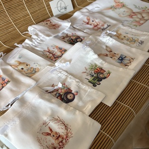 Mini húsvéti zsák - ünnepi díszek, dekorációk - húsvéti díszek és dekorációk - húsvéti ajándékátadó - Meska.hu