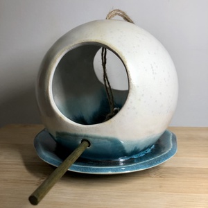 Kerámia madáretető, Otthon & Életmód, Ház & Kert, Kerti dísz, Kerámia, MESKA