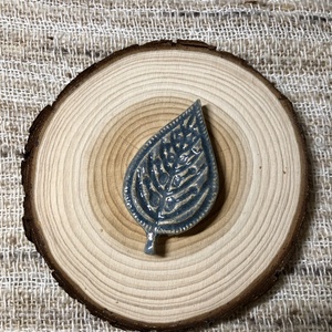 Levél hűtőmágnes - kék - otthon & életmód - konyhafelszerelés, tálalás - konyhai dekoráció - hűtőmágnes - Meska.hu