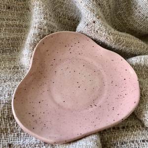 Babarózsaszín kerámia cappuccino pohár - otthon & életmód - konyhafelszerelés, tálalás - tálalás - pohár - Meska.hu
