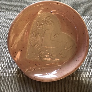 Rózsaszín pötyös fakanáltartó  - otthon & életmód - konyhafelszerelés, tálalás - sütés, főzés - fakanál & fakanáltartó - Meska.hu
