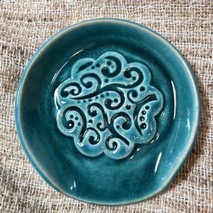 Fakanáltartó - türkiz, Otthon & Életmód, Konyhafelszerelés, tálalás, Sütés, főzés, Fakanál & Fakanáltartó, Kerámia, Agyagozás, MESKA