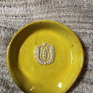 Fakanáltartó - sárga, Otthon & Életmód, Konyhafelszerelés, tálalás, Sütés, főzés, Fakanál & Fakanáltartó, Agyagozás, Kerámia, MESKA